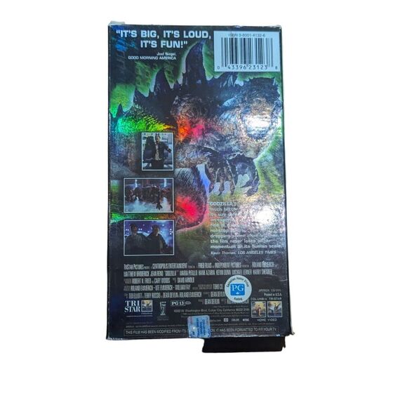 Godzilla (VHS, 1998)‎ - Picture 3 of 6